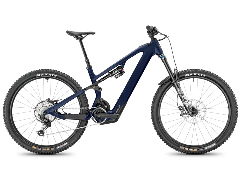 2025 Moustache Game 160.7 eMTB with 750Wh Battery in Night Rider Blue
