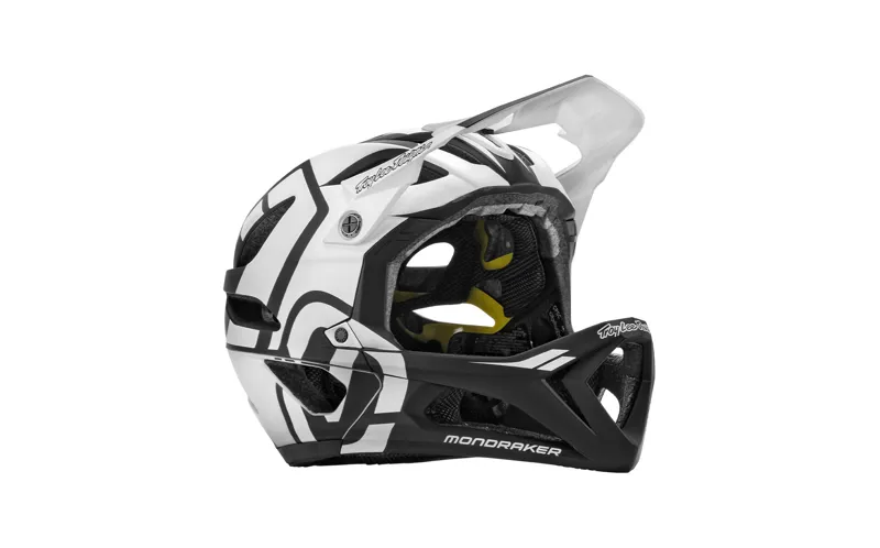 Mondraker Troy Lee Designs Stage Helmet in White/Black
