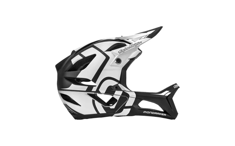 Mondraker Troy Lee Designs Stage Helmet in White/Black-1
