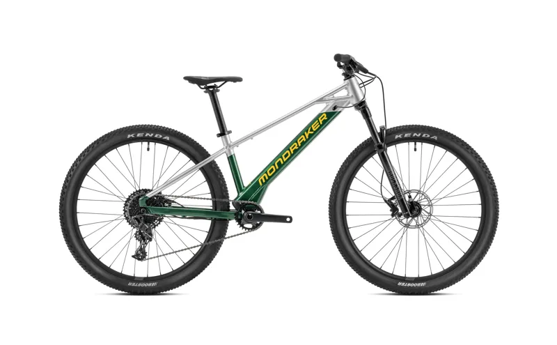 2023 Mondraker Play 26 Kids Electric Mountain Bike - Green/Silver