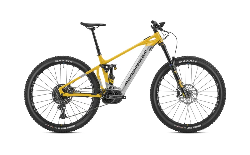 2023 Mondraker Crafty XR Eletric Bike in Yellow and Silver