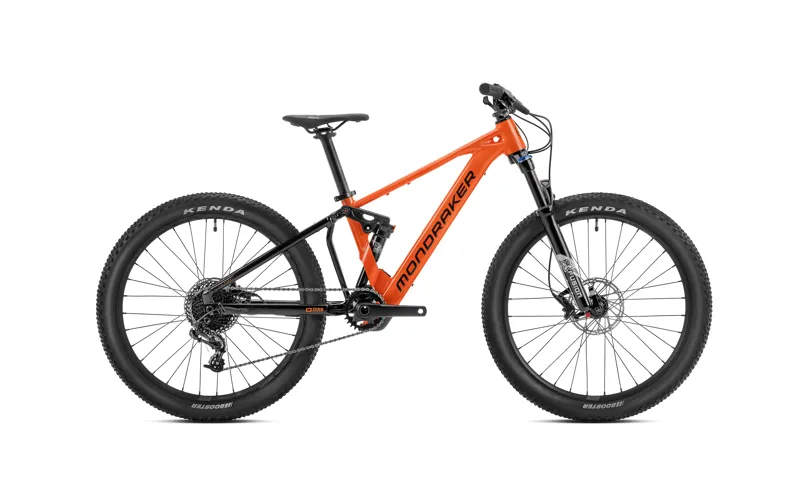 2023 Mondraker F-Play 24 Kids Electric Bike in Orange 