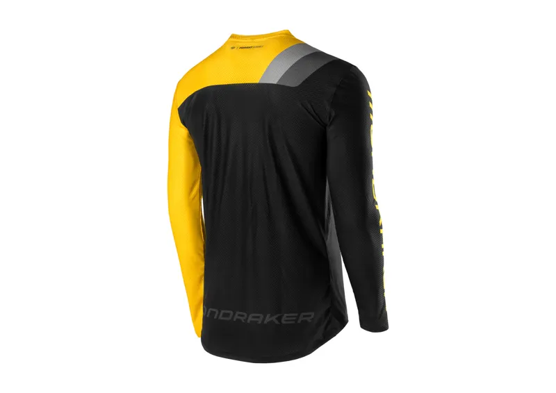 Mondraker Forest Air Long Sleeve Jersey - Black/Yellow-1