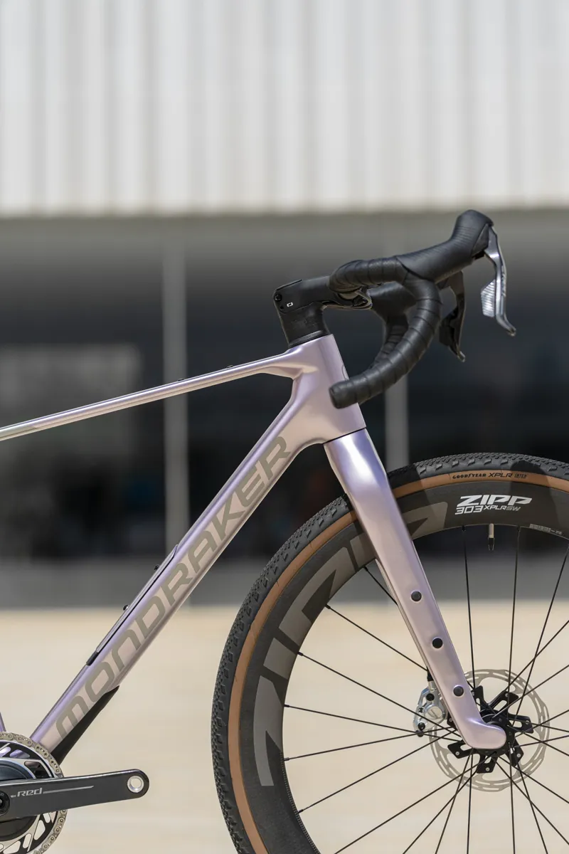 2026 Mondraker Arid Carbon R Gravel Bike in Mirage Silver-3