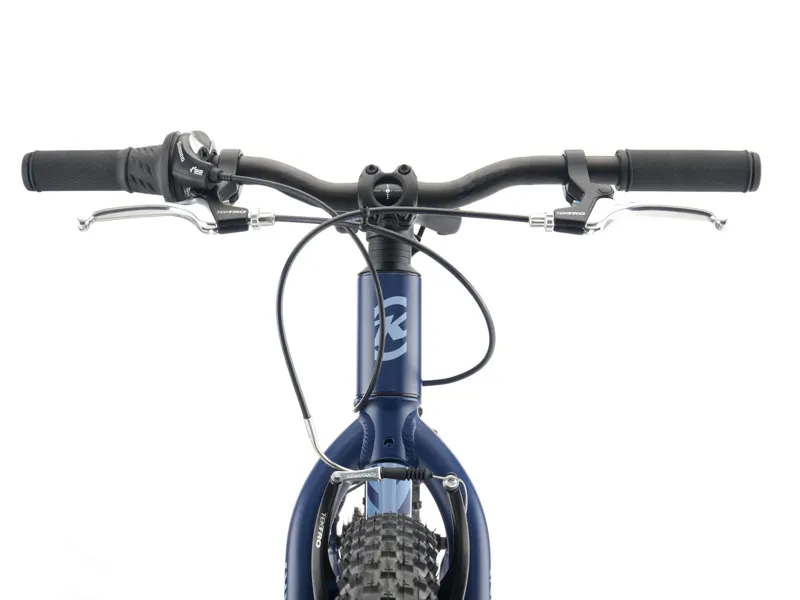 2025 Kona Hula 24 Inch Kids Mountain Bike in Matte Midnight/Blue-Grey-3