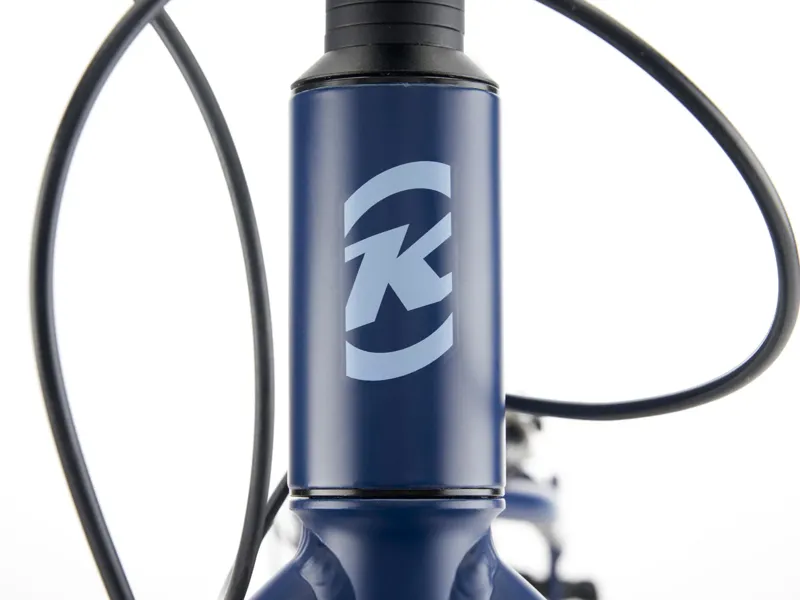 2025 Kona Hula 24 Inch Kids Mountain Bike in Matte Midnight/Blue-Grey-4