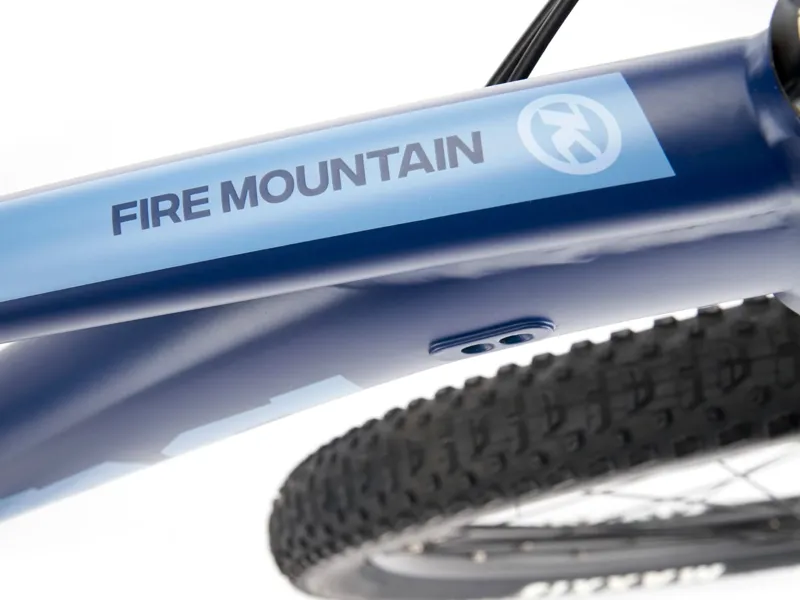 Kona Fire Mountain Hardtail Mountain Bike in Matte Midnight Blue-3
