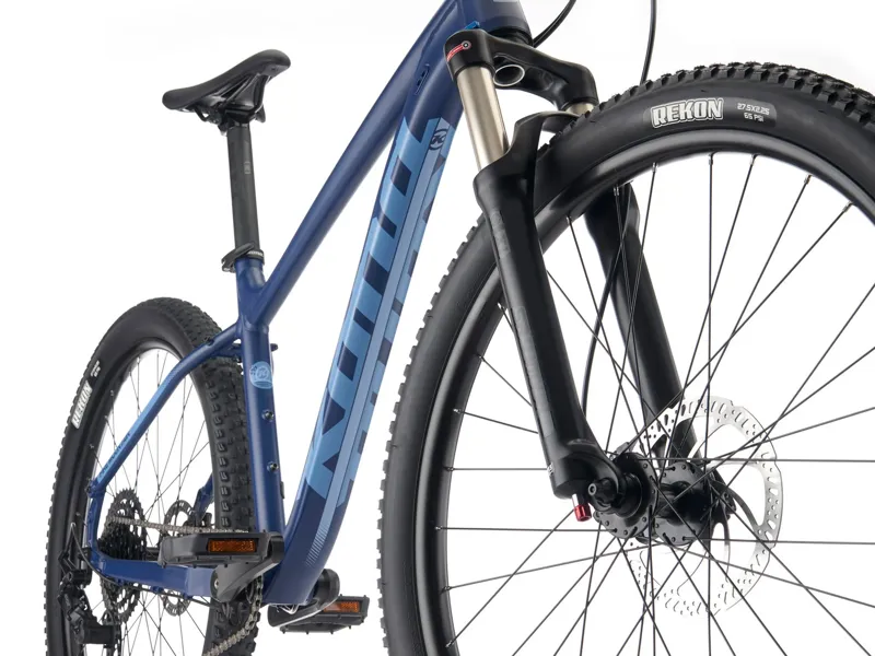 Kona Fire Mountain Hardtail Mountain Bike in Matte Midnight Blue-2