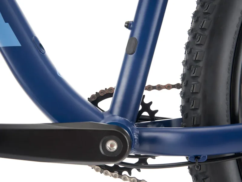 Kona Fire Mountain Hardtail Mountain Bike in Matte Midnight Blue-10