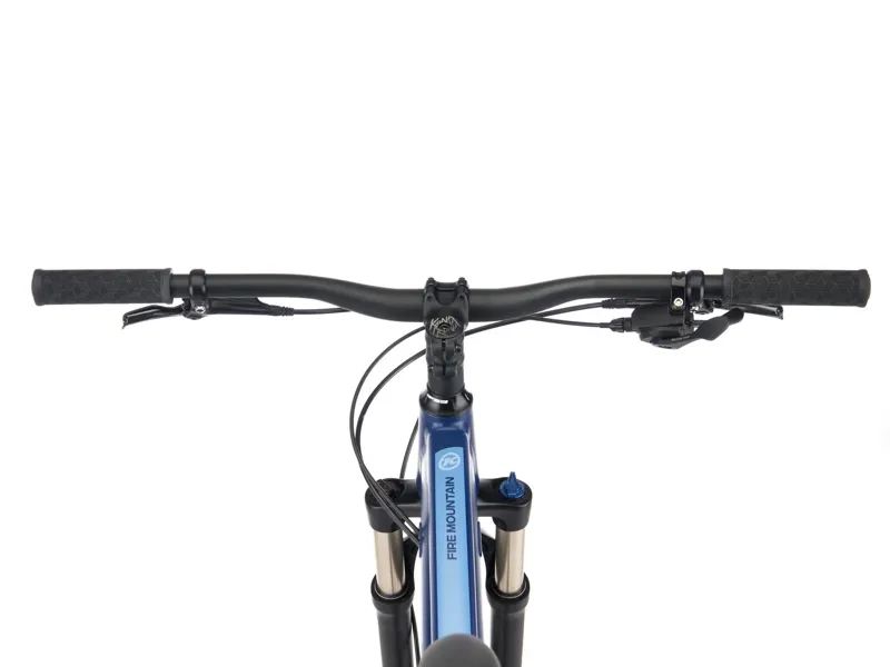 Kona Fire Mountain Hardtail Mountain Bike in Matte Midnight Blue-11