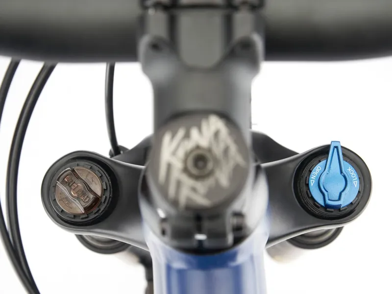 Kona Fire Mountain Hardtail Mountain Bike in Matte Midnight Blue-12