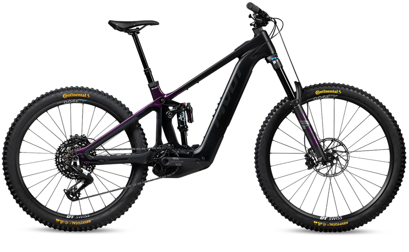 2026 Pivot Shuttle LT Ride Electric Mountain Bike - Black/Royal Purple