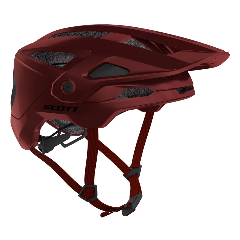 Scott Stego Plus Helmet in Sparkling Red