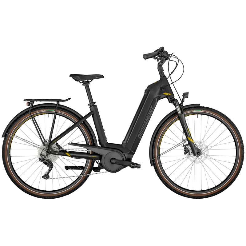 2022 Bergamont E-Horizon Edition Wave Electric Hybrid Bike in Black