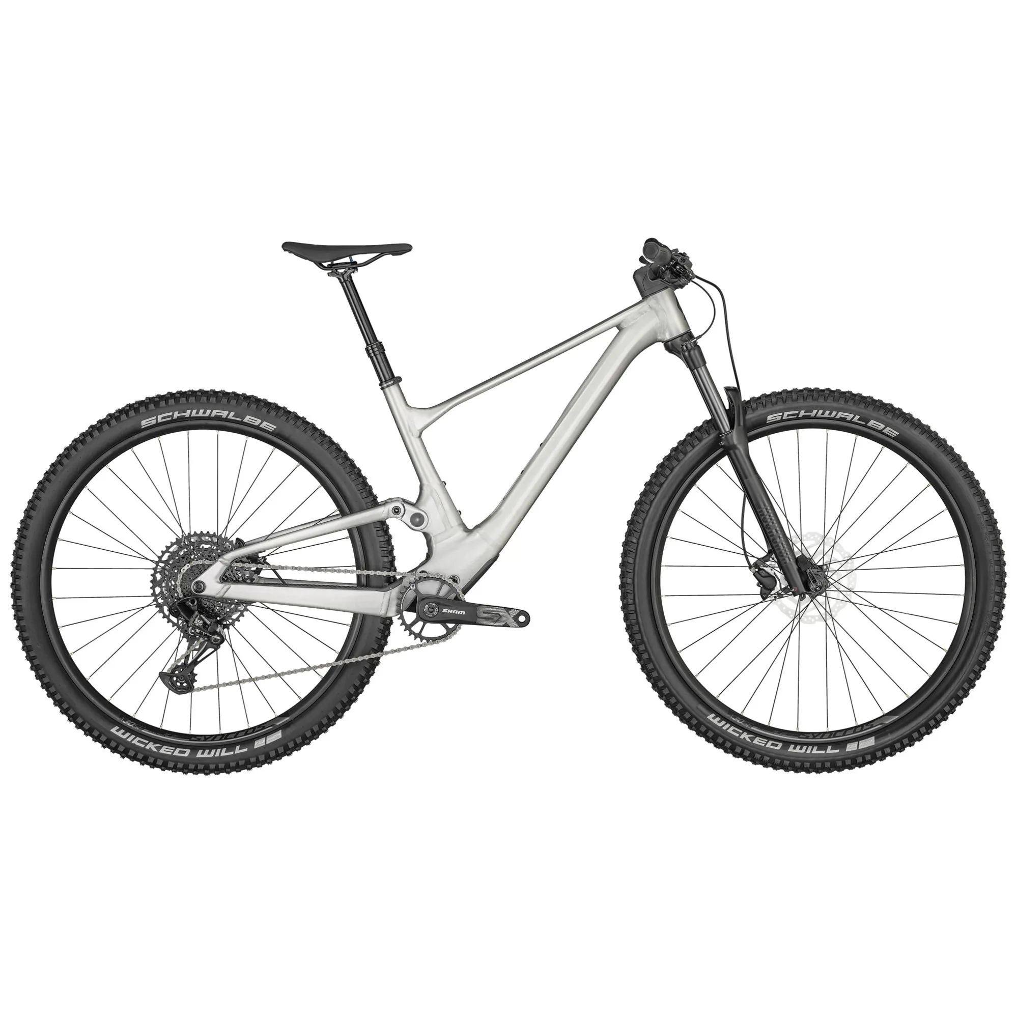 2024 Scott Spark 970 Mountain Bike in Silver