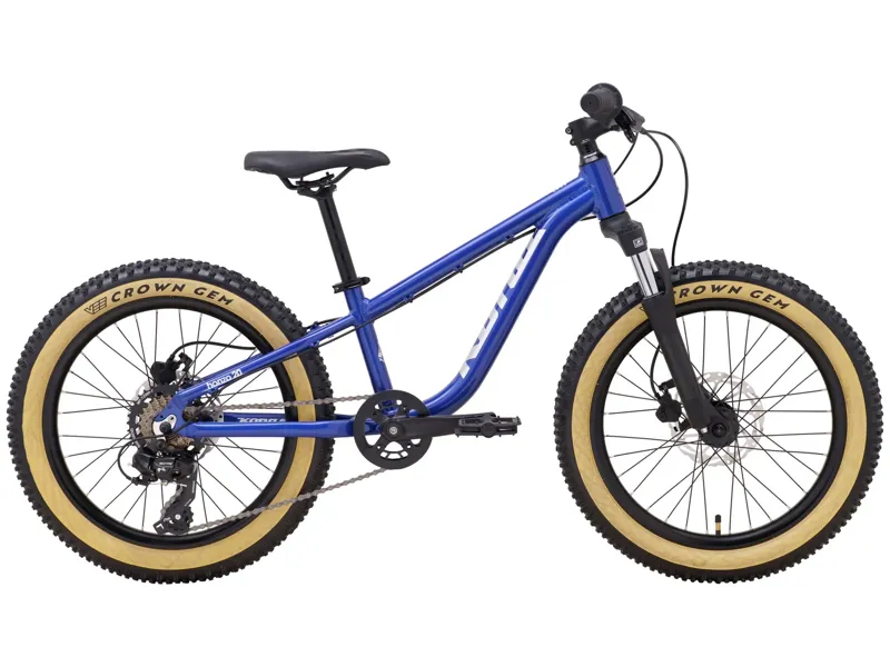 Kona Honzo 20 Kids Mountain Bike in Metallic Lazuli Blue