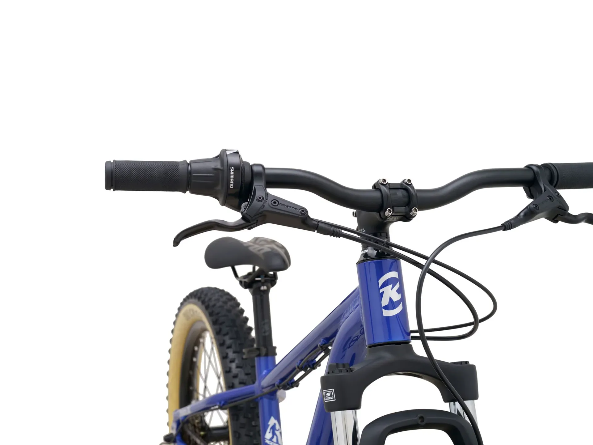Kona Honzo 20 Kids Mountain Bike in Metallic Blue