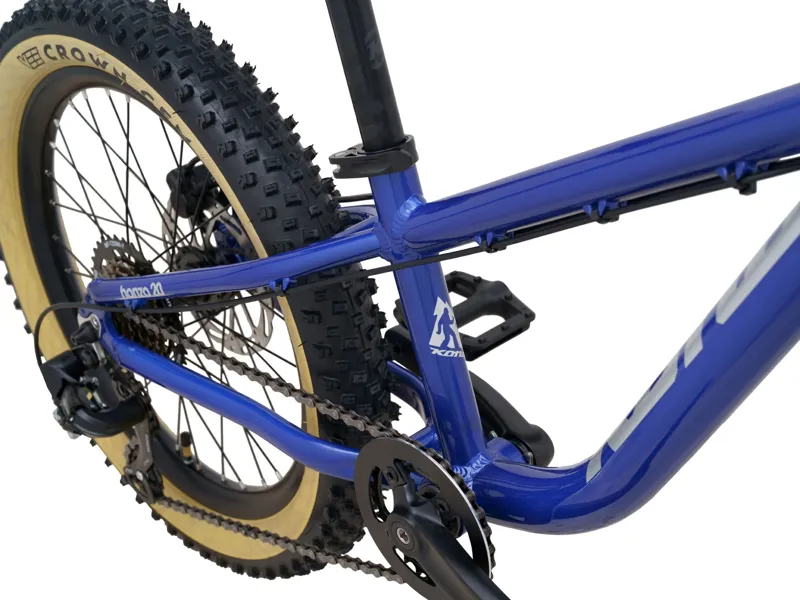 Kona Honzo 20 Kids Mountain Bike in Metallic Lazuli Blue-7