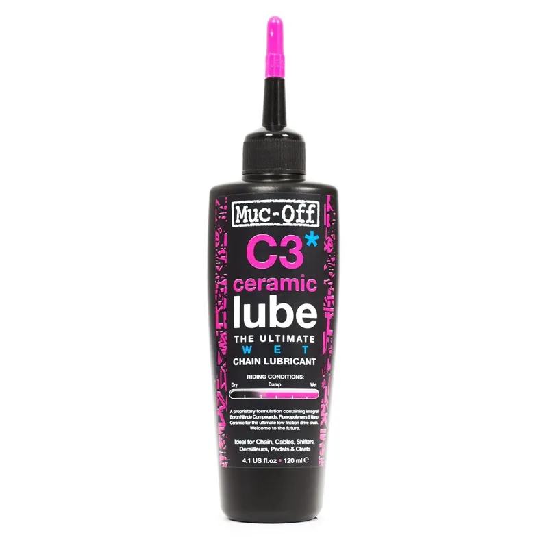 Muc-Off C3 Wet Ceramic Chain Lube 120ml