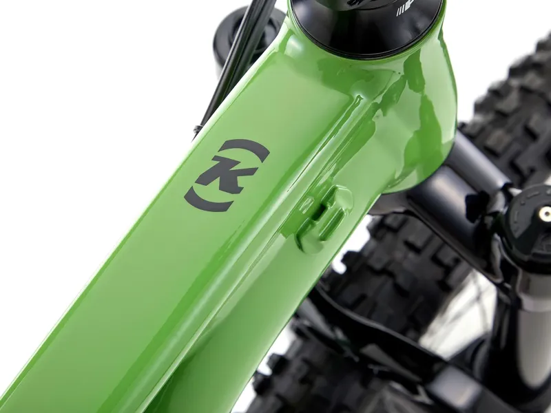 Kona Process 24 Kids Mountain Bike in Gloss Kiwi Green-4
