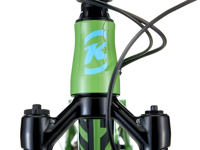 Kona Process 24 Kids Mountain Bike in Gloss Kiwi Green-5