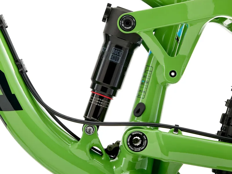 Kona Process 24 Kids Mountain Bike in Gloss Kiwi Green-6