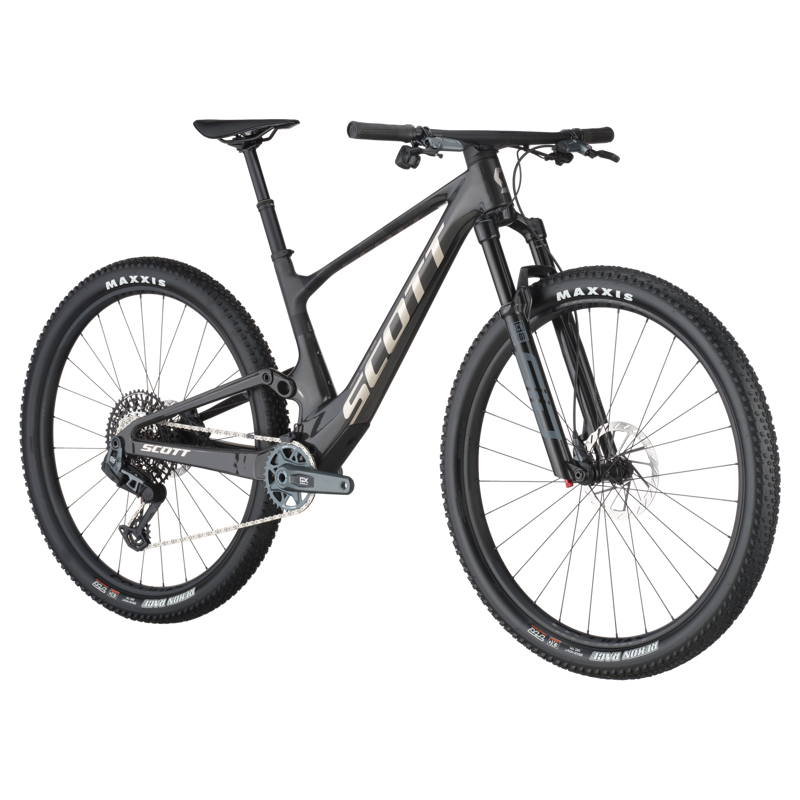 2025 Scott Spark RC Team Issue Mountain Bike in Carbon Black-1