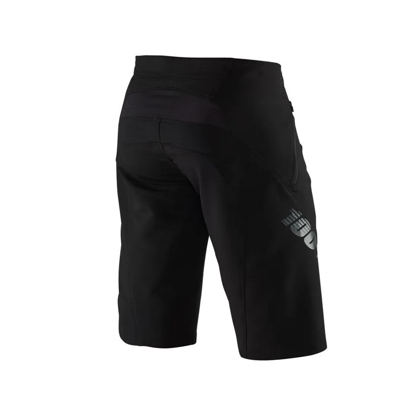 100% Airmatic MTB Shorts in Black-1