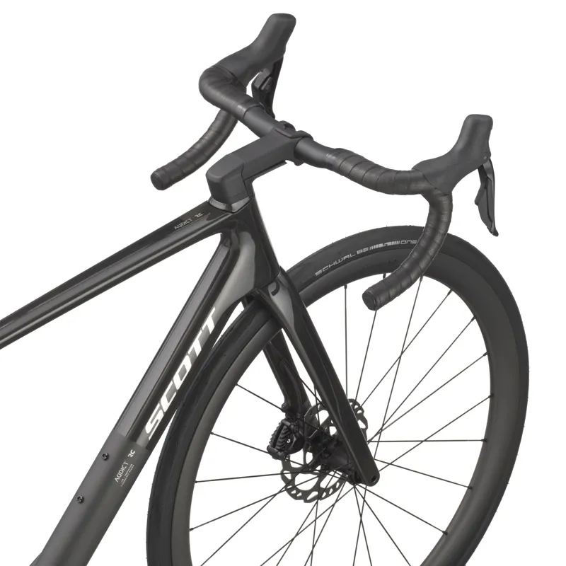 2026 Scott Addict RC 30 Carbon Road Bike in Carbon Black-4