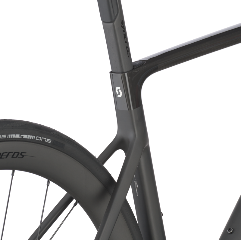 2026 Scott Addict RC 30 Carbon Road Bike in Carbon Black-3