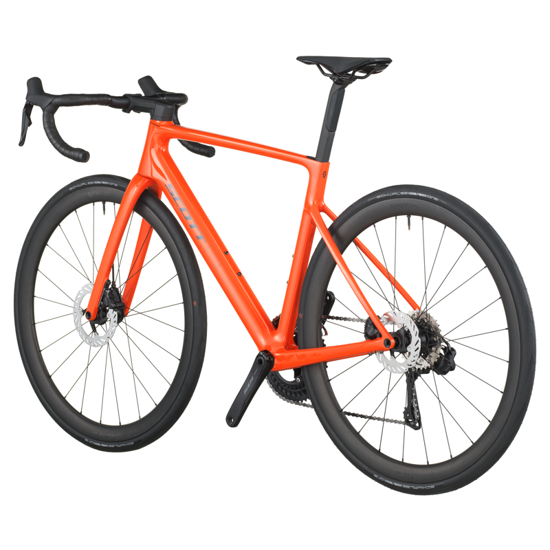 2026 Scott Addict RC 30 Carbon Road Bike in Flame Orange-2