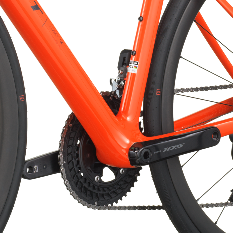 2026 Scott Addict RC 30 Carbon Road Bike in Flame Orange-5