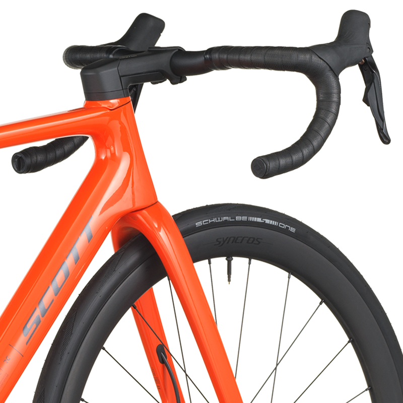2026 Scott Addict RC 30 Carbon Road Bike in Flame Orange-6