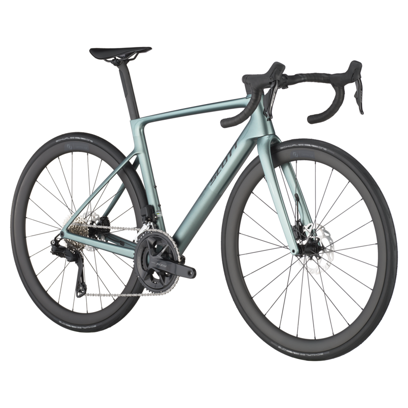 2026 Scott Addict RC 30 Carbon Road Bike in Whale Grey-1
