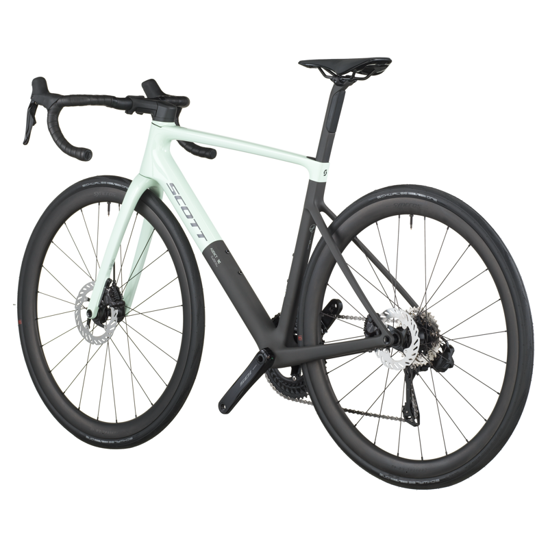 2026 Scott Addict RC 30 Carbon Road Bike in Frozen Green/Carbon Black-2