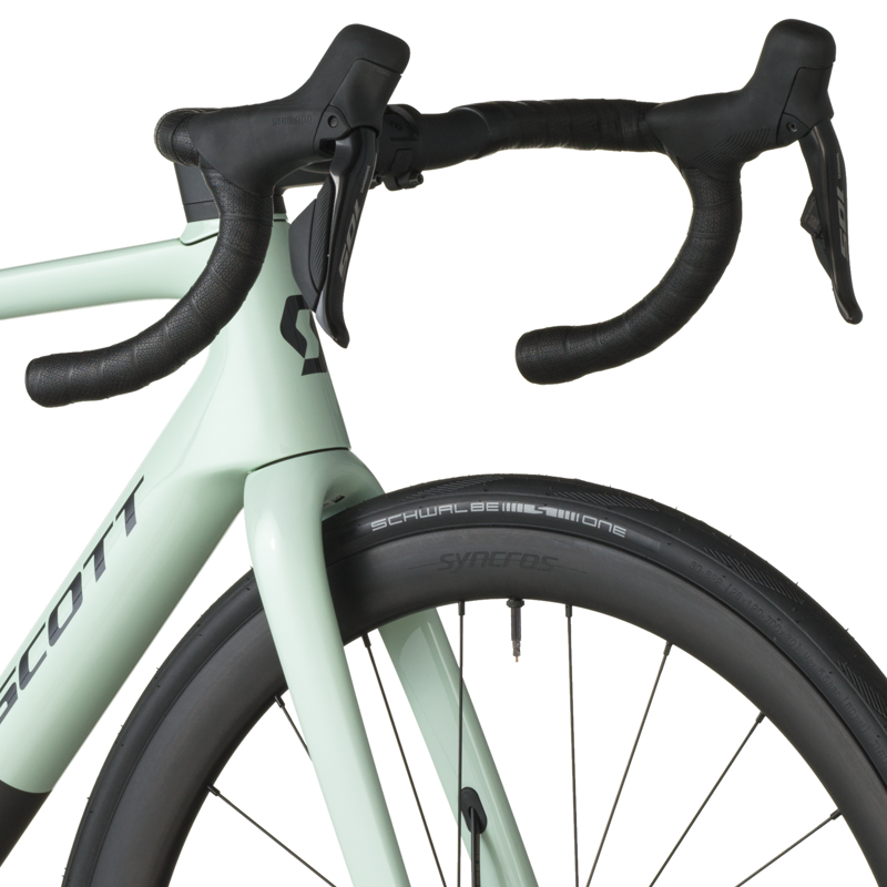 2026 Scott Addict RC 30 Carbon Road Bike in Frozen Green/Carbon Black-4