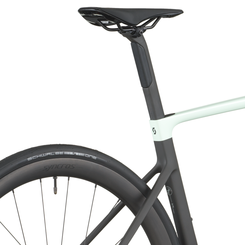 2026 Scott Addict RC 30 Carbon Road Bike in Frozen Green/Carbon Black-7