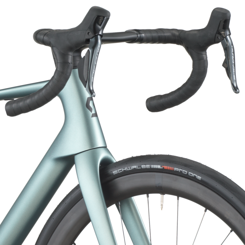 2026 Scott Addict Premium Carbon Road Bike in Whale Grey-4