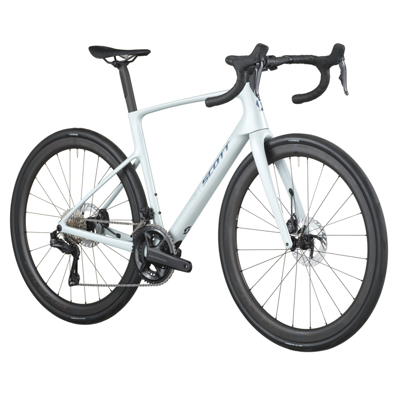 2026 Scott Addict 20 Carbon Road Bike in Cumulus White-1