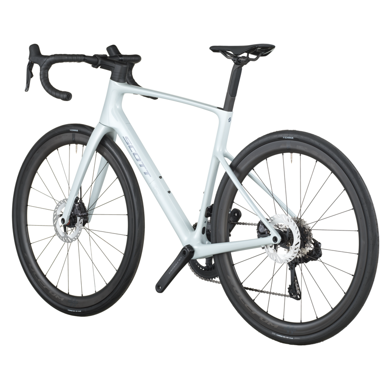 2026 Scott Addict 20 Carbon Road Bike in Cumulus White-2