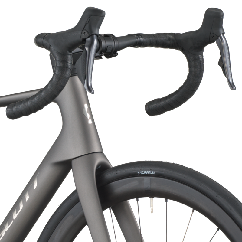 2026 Scott Addict 20 Carbon Road Bike in Tungsten Grey-4