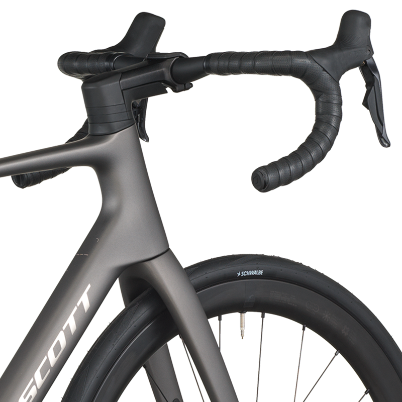 2026 Scott Addict 20 Carbon Road Bike in Tungsten Grey-6