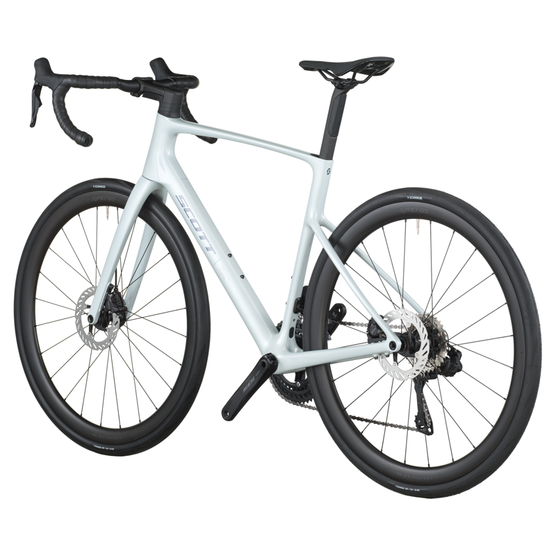 2026 Scott Addict 30 Carbon Road Bike in Cumulus White-2