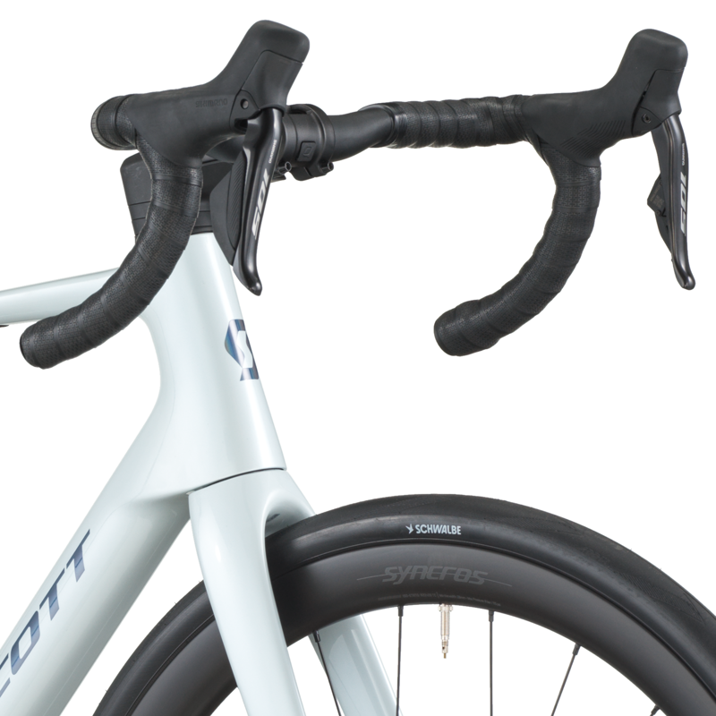 2026 Scott Addict 30 Carbon Road Bike in Cumulus White-4