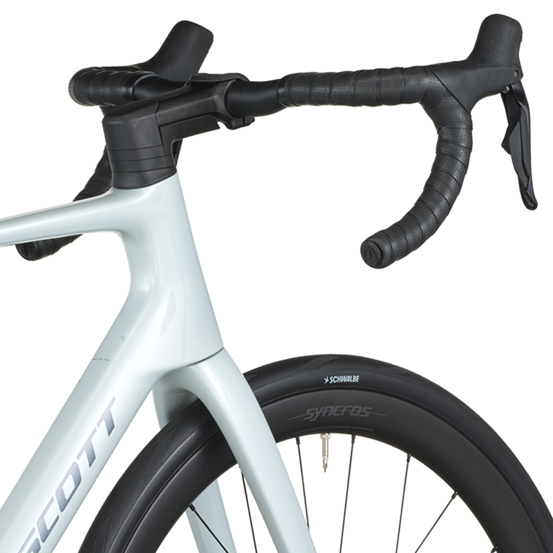 2026 Scott Addict 30 Carbon Road Bike in Cumulus White-6