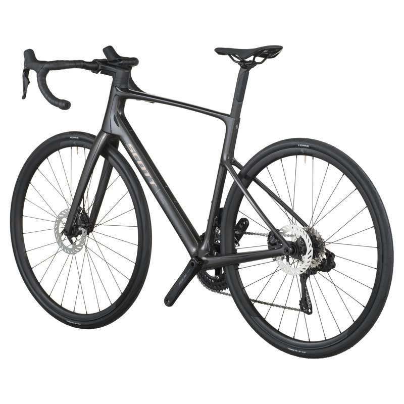 2026 Scott Addict 40 Carbon Road Bike in Carbon Black-2