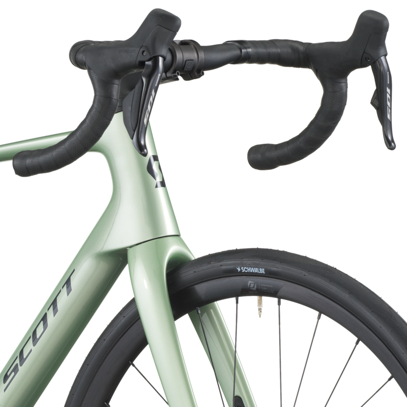 2026 Scott Addict 40 Carbon Road Bike in Reseda Green-4
