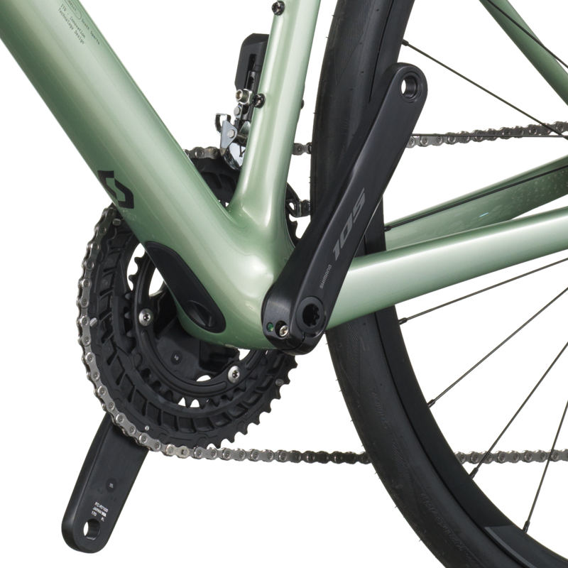 2026 Scott Addict 40 Carbon Road Bike in Reseda Green-5