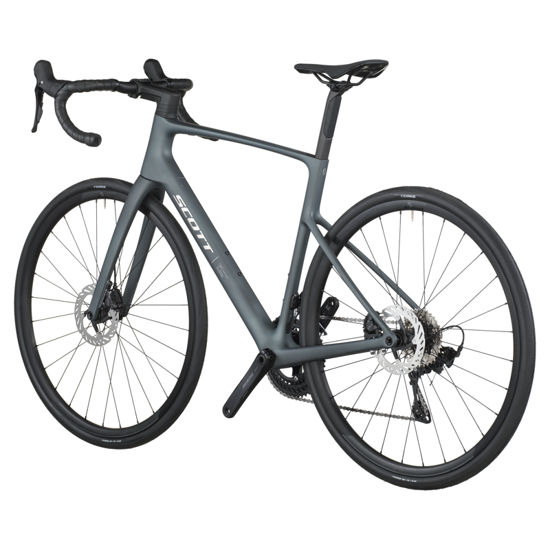 2026 Scott Addict 50 Carbon Road Bike in Carbon Grey-2