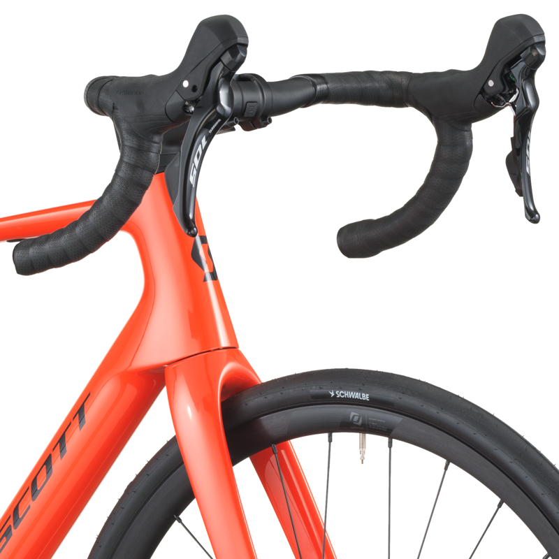 2026 Scott Addict 50 Carbon Road Bike in Flame Orange-4